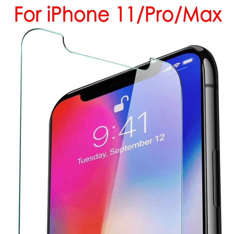 Защитное стекло iphone11 для Apple iphone 11 Pro Max защита экрана на 1 телефон ip11 11pro 11max iph