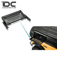 foldable tool box metal camp table plate cover for traxxas trx4 trx 4 bronco 110 rc car upgrade accessories rc carros