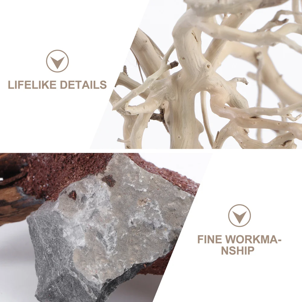 

1pc Fish Tank Underwater Adornment Dead Wood Decor Aquarium Dry Twig Adornment