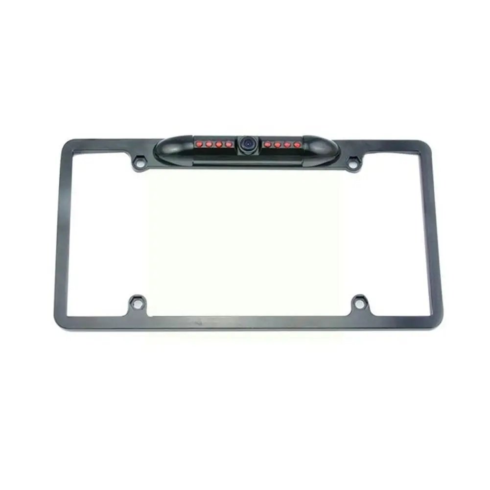 

Waterproof Universal Rear View Camera American License Plate Vision 8LED Infrared Reversing Camera Camera Frame Night V1P1