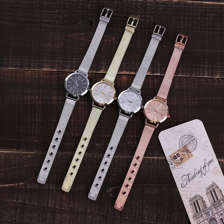 

Women Casual Quartz Stainless Steel Band Marble Strap Watch Analog Wrist Watch reloj mujer montre femme