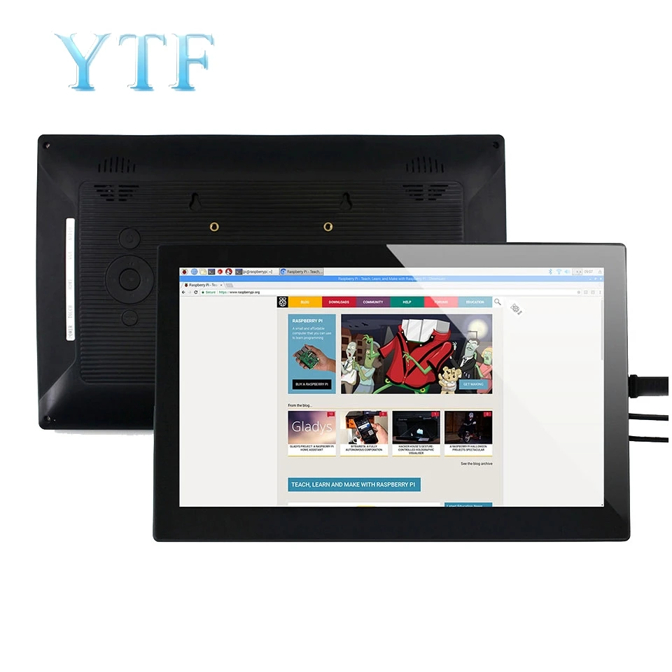 Raspberry Pi 4B 3B+ ZERO 13.3 inch Capacitive Screen Display LCD Touch HDM IPS | Компьютеры и офис