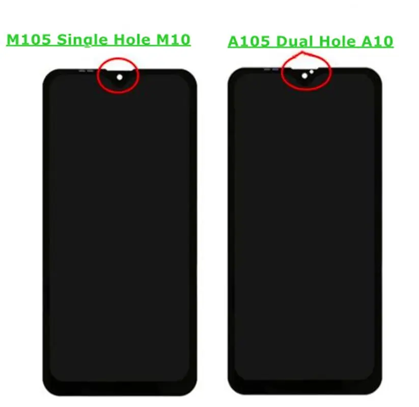 Pantalla t&aacute;ctil LCD Original de 6,22 pulgadas para SAMSUNG Galaxy A10, M10, A10S, SM-A105F de repuesto, SM-M105F, SM-A107F-1