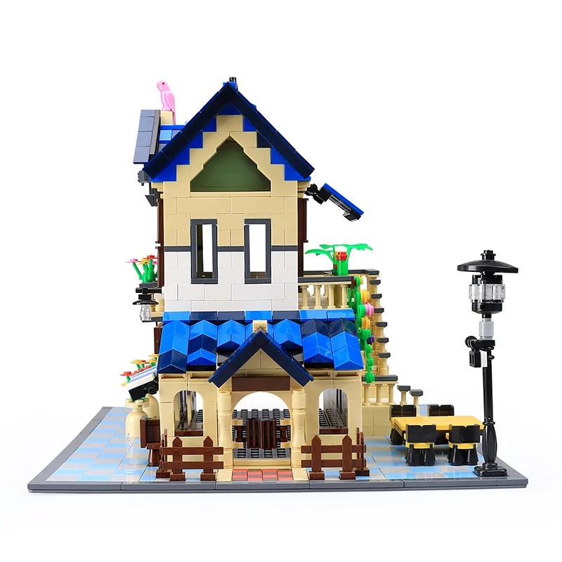 

Country house Bricks City Great Building Blocks Toys for Children Kids Gifts Model 1298Pcs