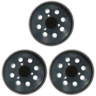 Горячие 3 шт 5 дюймов 125 мм крюк петля шлифовальная бумага 8 отверстий песочные колодки шлифовальный диск абразивы для Makita BO5021K шлифовальный станок BO5010