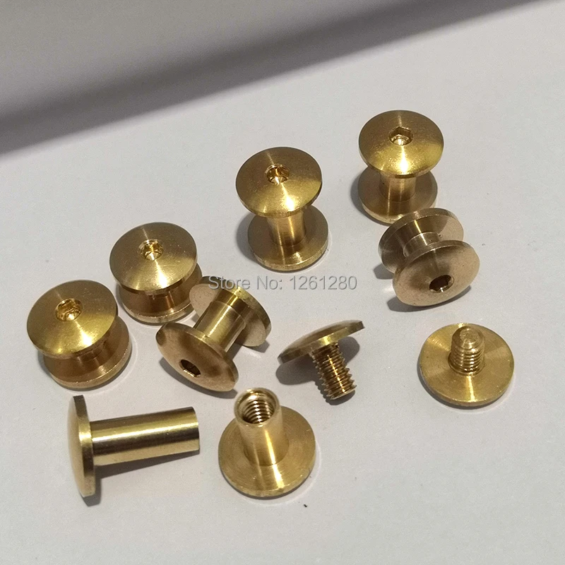 Установочный винт Чикаго двухрядная дуговая бумажник сумка ремень заклепки DIY