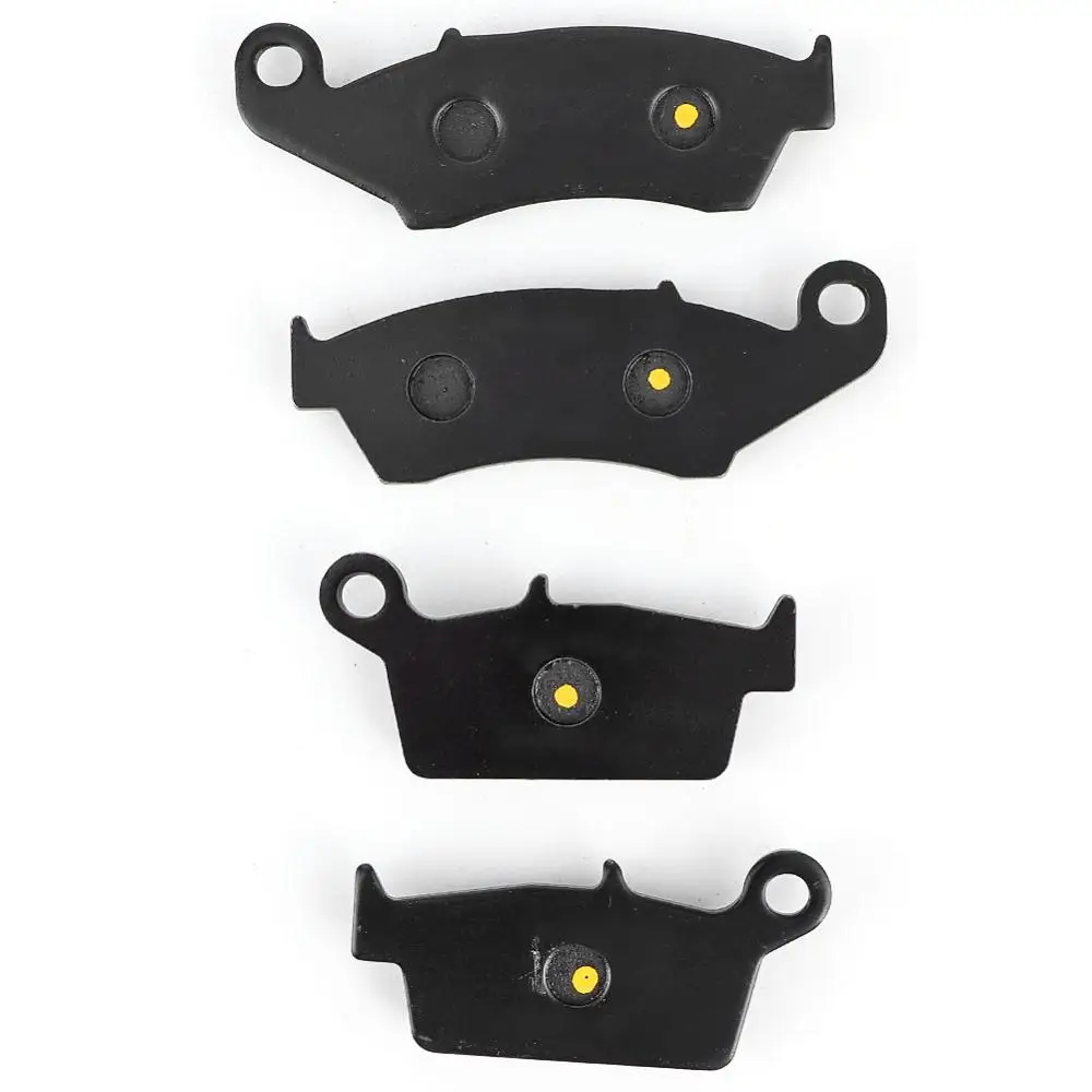 4 шт. передние и задние тормозные колодки для мотоцикла железная универсальная