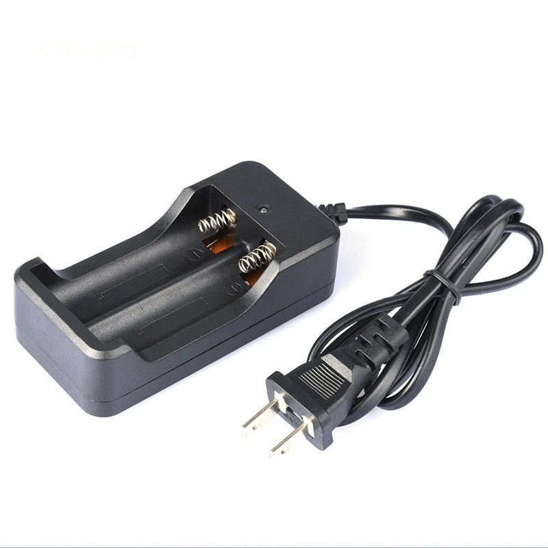 

GTF 18650 charger dual charge 4.2V dual-slot charger flashlight charger EU regulations, European regulations