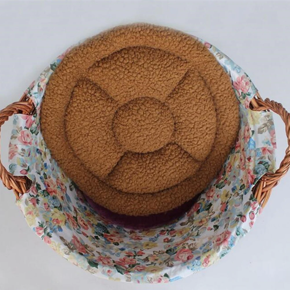 

Тканевый фон для новорожденных ежемесячный фотомат вспомогательный реквизит студийная корзина диван вещь детская поза гнездо