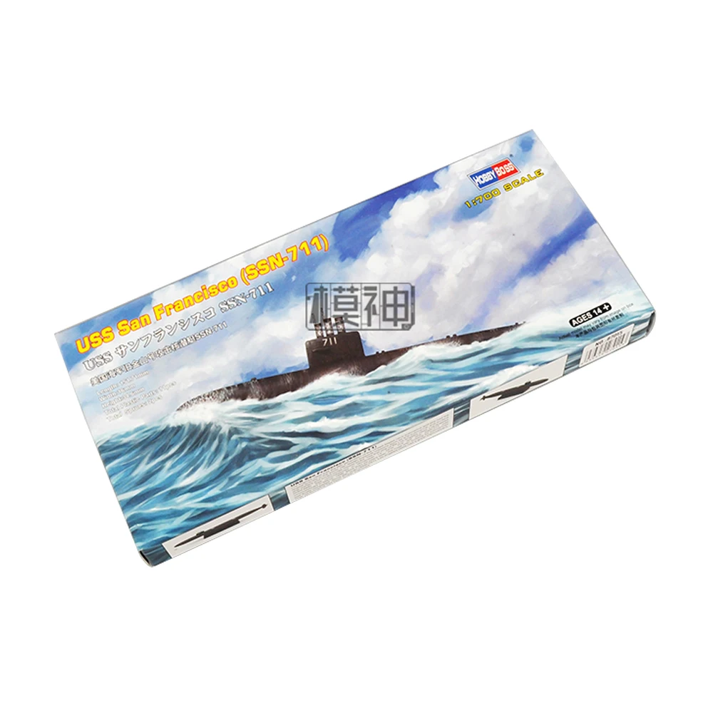 Подводная лодка Лос Анджелес класс USS Сан Франциско (SSN 711) пластиковая Сборная