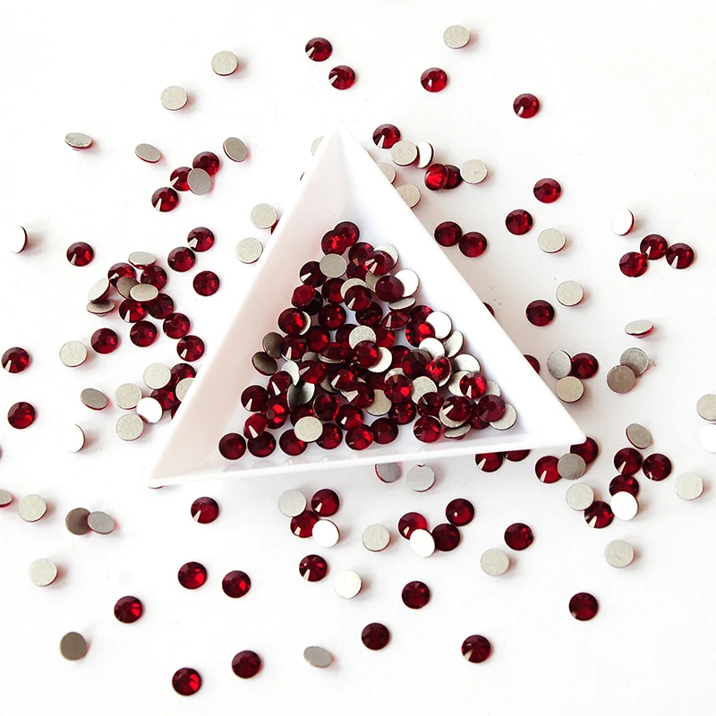 2000 г. NoHF стразы темный цвет фотоэлемент не горячая фиксация плоские для 3D