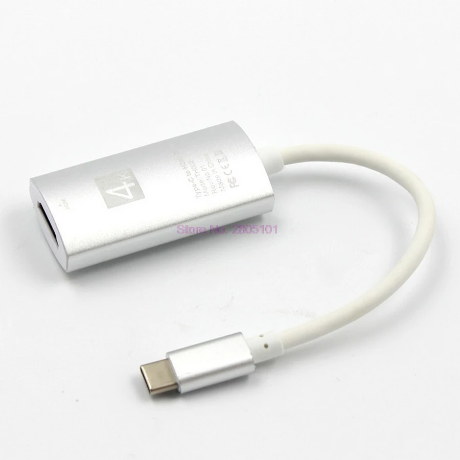 Dhl или fedex 50 шт. USB Type-c к гнезду HDMI-кабель Поддержка 4k 1080p адаптер для Macbook Lumia |
