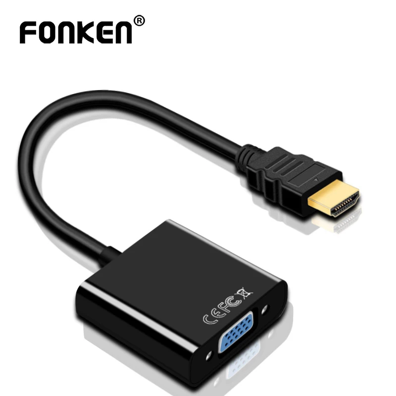 Совместимому с HDMI к VGA Кабель-переходник для PS4 ТВ коробка HD 1080P штекер переходник