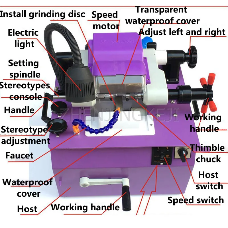 Полностью автоматическая полировальная машинка для бусин Будды