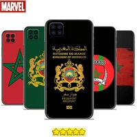 morocco flag passport charcter phone case for motorola moto g5 g 5 g 5gcover cases covers smiley luxury