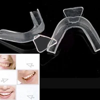 12pc clear plastic mouth trays medical braces thermoforming mouthguard teeth whitening trays mouth guard care oral hygiene