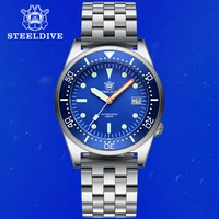 steeldive sd1979 mens mechanical watch 200m water resistant luminous ceramic bezel japan nh35 automatic movement wrist watches