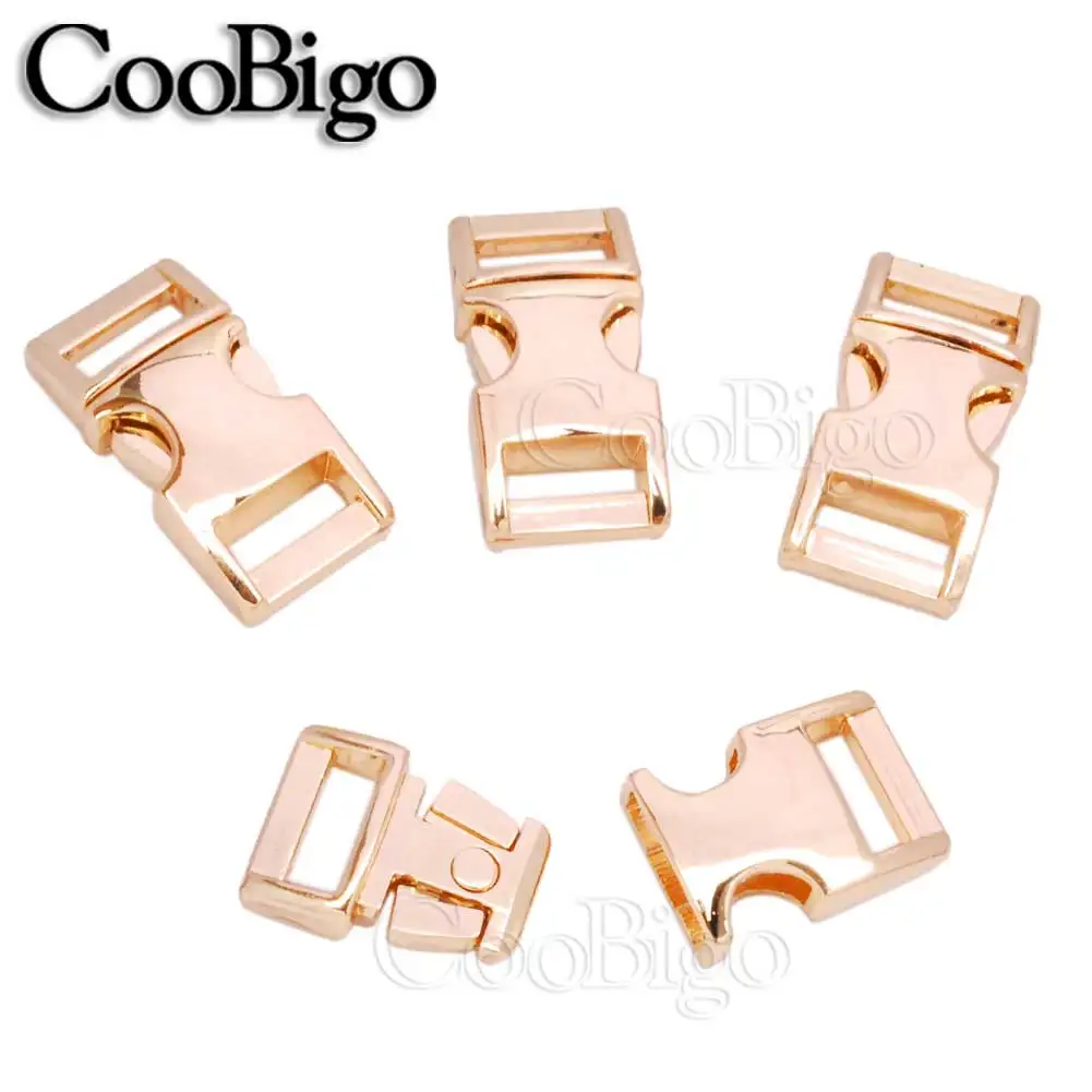 Боковые пряжки 550 Паракорд для браслета Пряжка плетения металлическая застежка