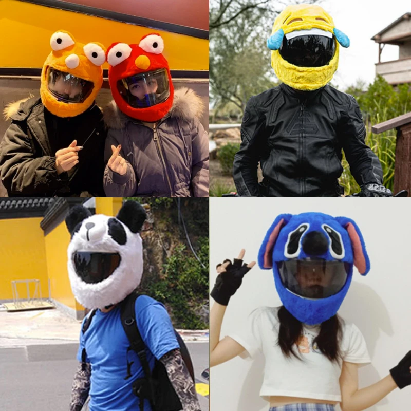 

Sheep Helmet Cover Full Face Helmets Motorcycle Accessories Casco Moto Cascos Para Moto Capacete De Motocicleta