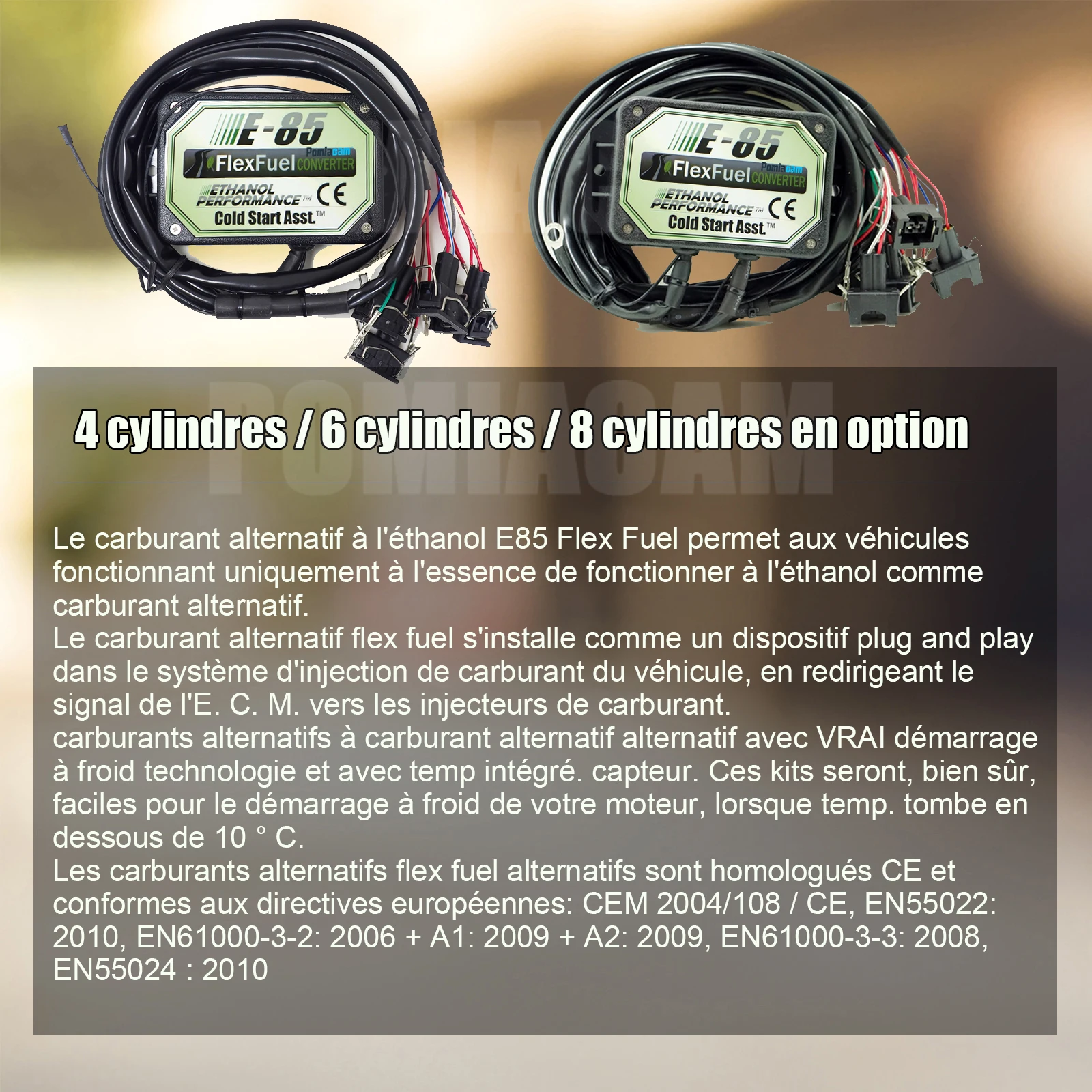 Комплект Ethaonl E85 4/6/8CYL Flex топливного этанола альтернативного топлива с холодный