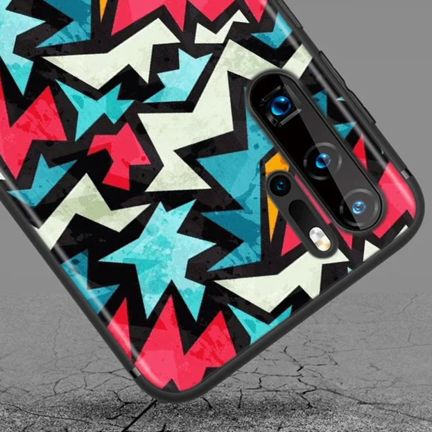 

Carbon Fiber Striped Art For Huawei P40 P30 P20 P10 P9 P8 Lite E 5G 2017 2019 Pro Plus Phone Case
