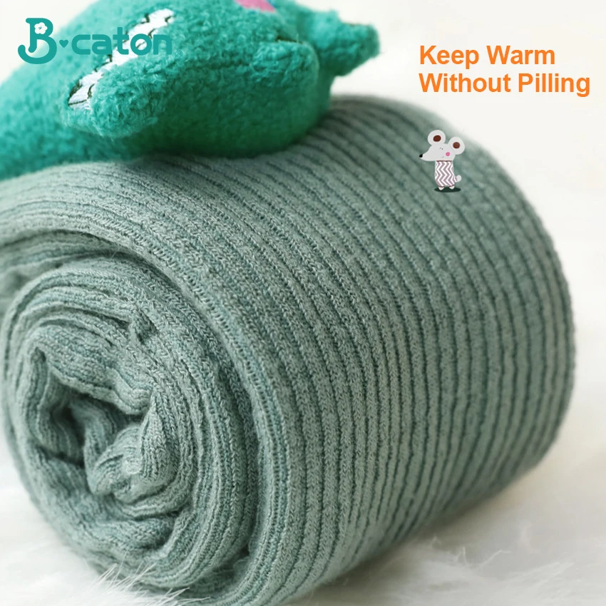Children'S Scarf Boy And Girl Scarfs Knitted In Autumn Winter Warm Thick Cotton Baby Cute Cartoon Animal New 1-6 years Old | Детская