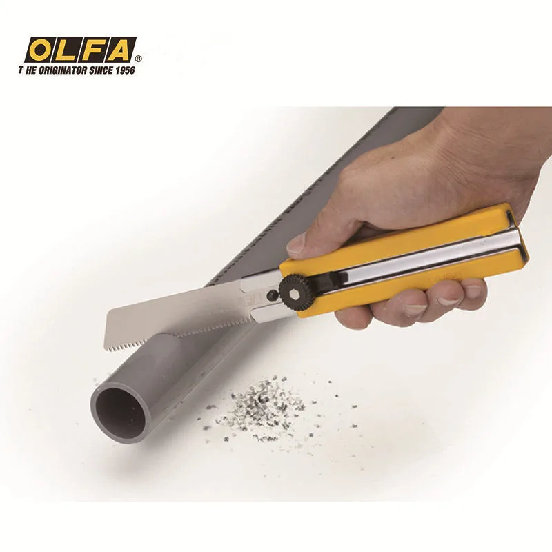

Японский импортный сверхмощный режущий нож OLFA, инструмент с нескользящей резиновой прокладкой, лезвие пилы 25 мм, H-1