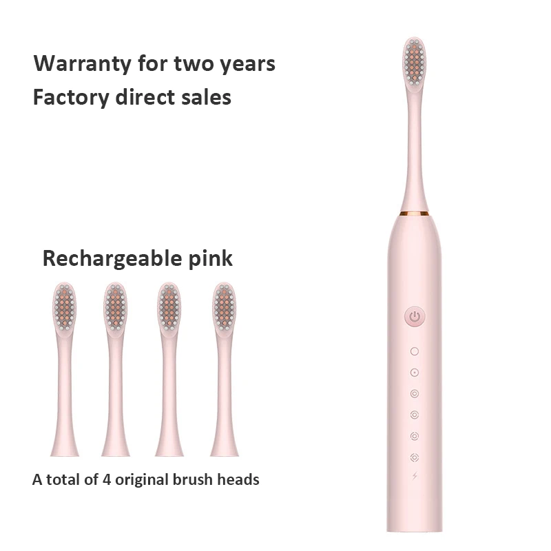 

Portable Battery Toothbrush Ultrasonic Sonic Oral Toothbrush Clean Whiten Protect Gingival Body Waterproof Travel Toothbrush