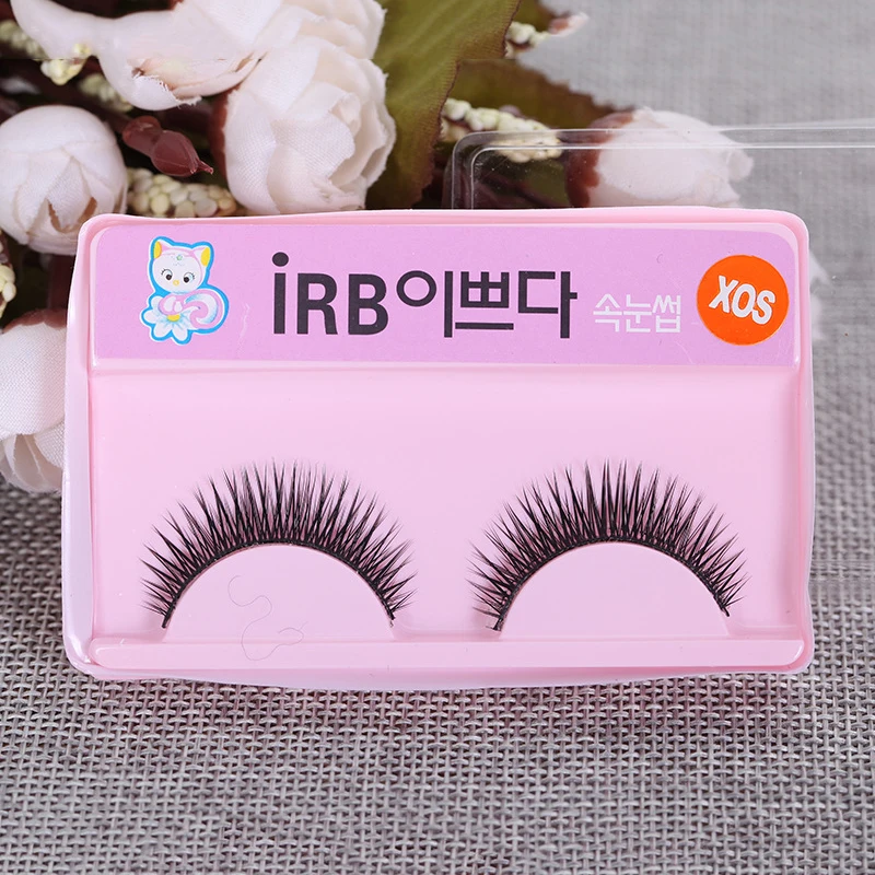 1pair 3D Mink Fiber False Eyelashes Fake Lashes Natural Long Thick Curling Wispy Makeup Beauty Extension Tools | Красота и здоровье