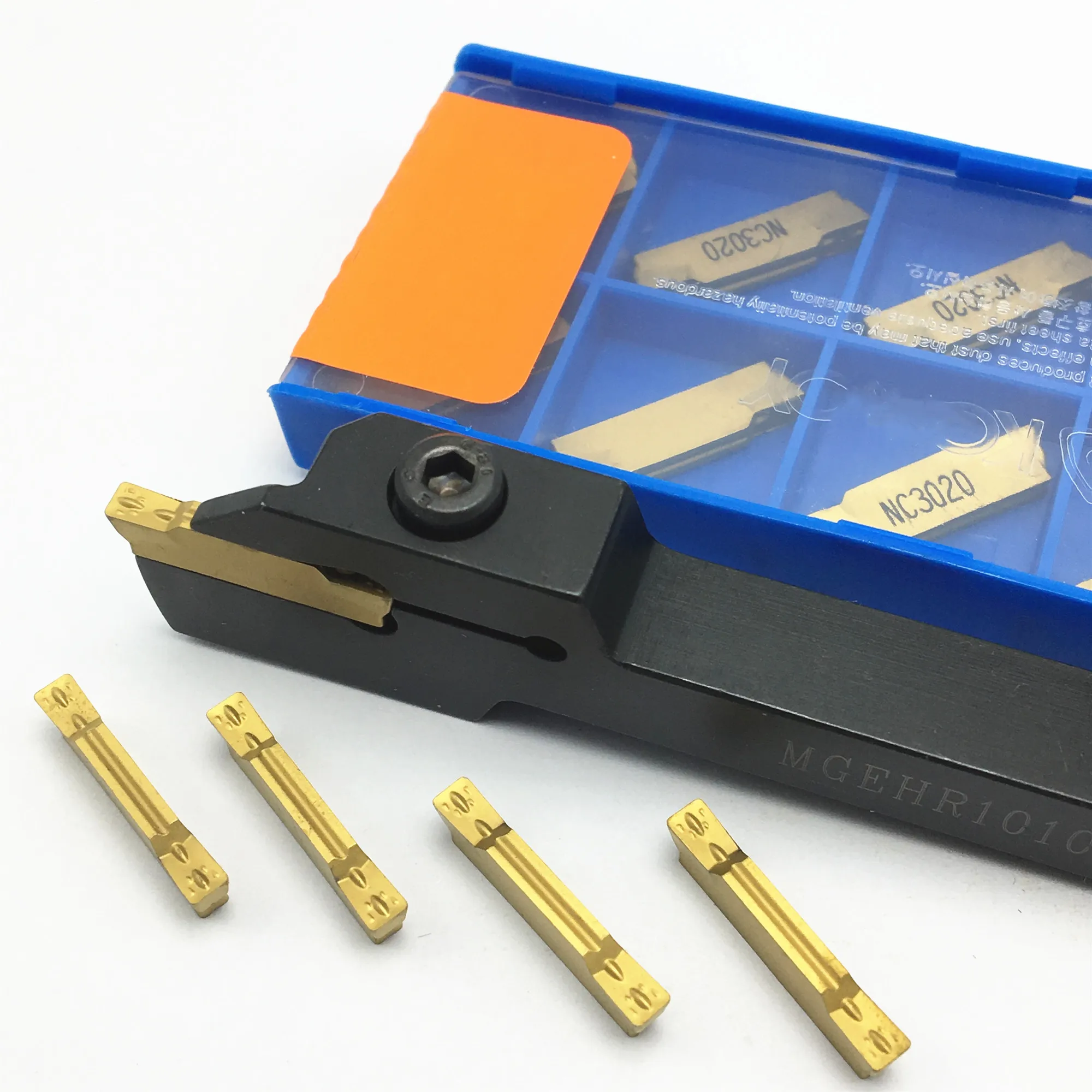 10 шт. MGMN300 NC3020 PC9030 NC3030 карбидные вставки + 1 MGEHR1010 3 MGEHL1010 инструмент для прорезания