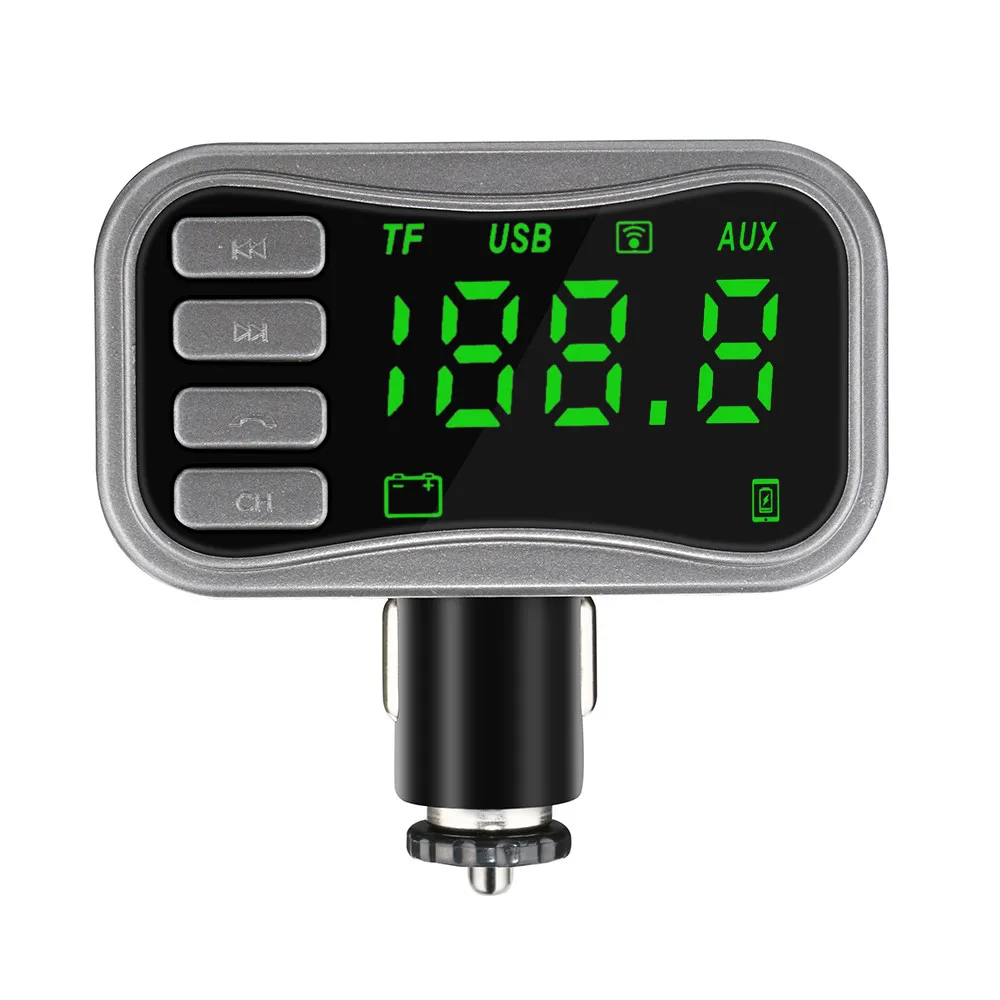 Hands Free Bluetooth fm передатчик модулятор Автомобильный MP3 плеер двойной USB зарядное