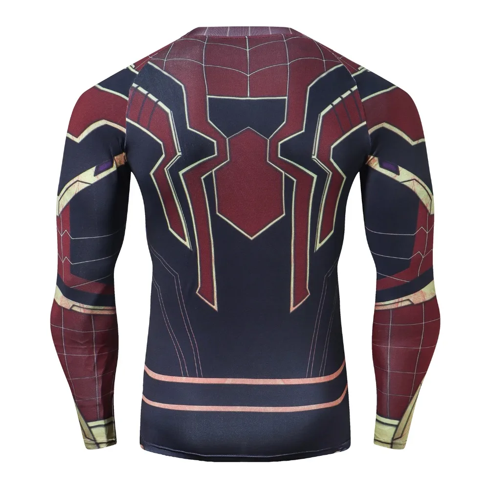 Новая футболка Мстители бесконечности войны для мужчин с 3D принтом Железный