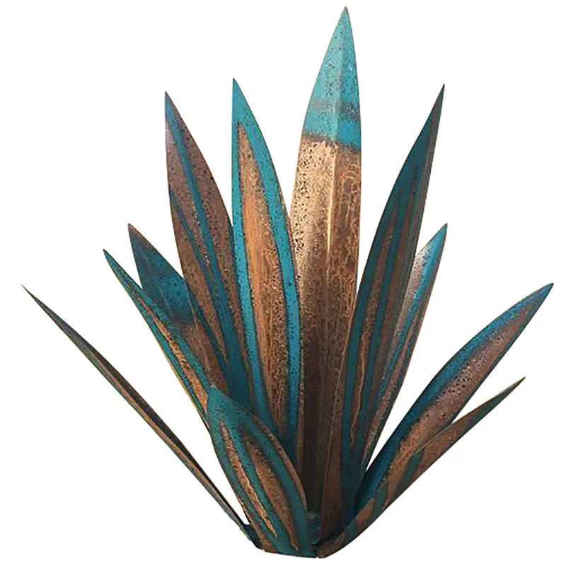 

AT69-металлическая художественная текила, деревенская скульптура, садовый двор, Художественная Скульптура, домашний декор, знаки для сада, ук...