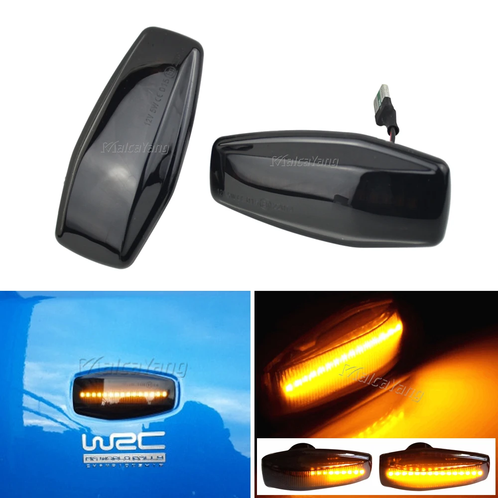 For Hyundai i10 Elantra Getz Sonata XG Terracan Tucson Coupe Trajet Matrix Flowing Indicator LED Side Marker Turn Signal Light | Автомобили