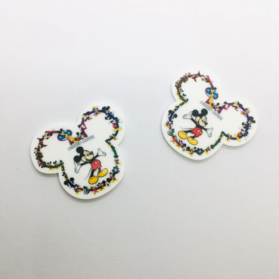 10 шт./лот плоская полимерная мультяшная DIY Кабошоны аксессуары из смолы для