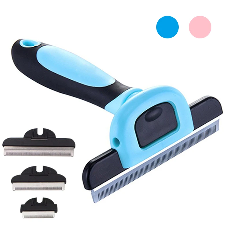 Расчески для удаления волос собак инструменты ухода за кошками съемные