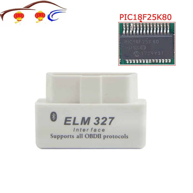 Двойная плата PCB PIC18F25K80 чип ELM327 V1.5 Bluetooth Авто сканер шина оборудование ELM 327 OBD2 OBDII