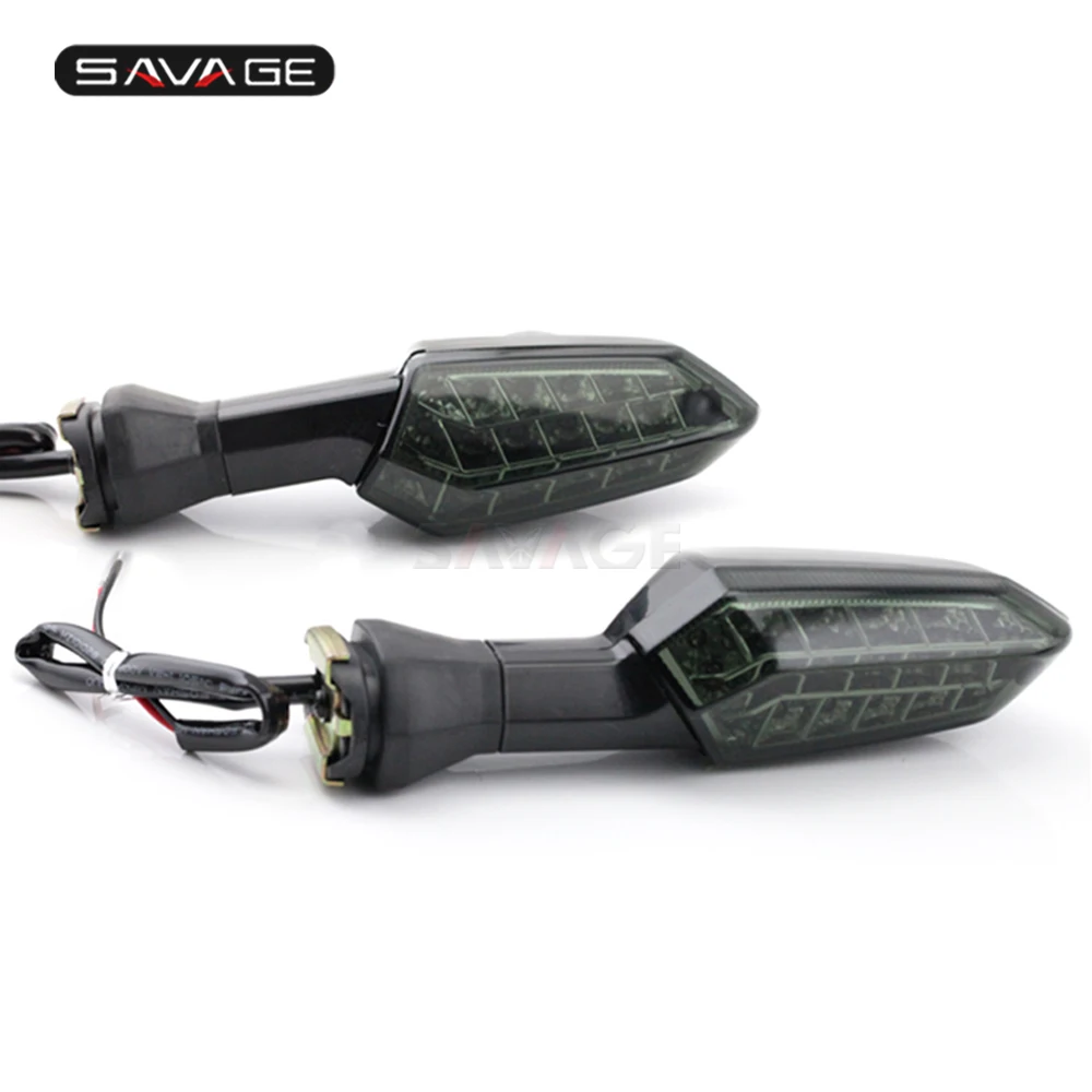 Светодиодный светильник указателя поворота для KAWASAKI Z 250 300 750 800 1000 KLE Versys 650 ZRX 1200