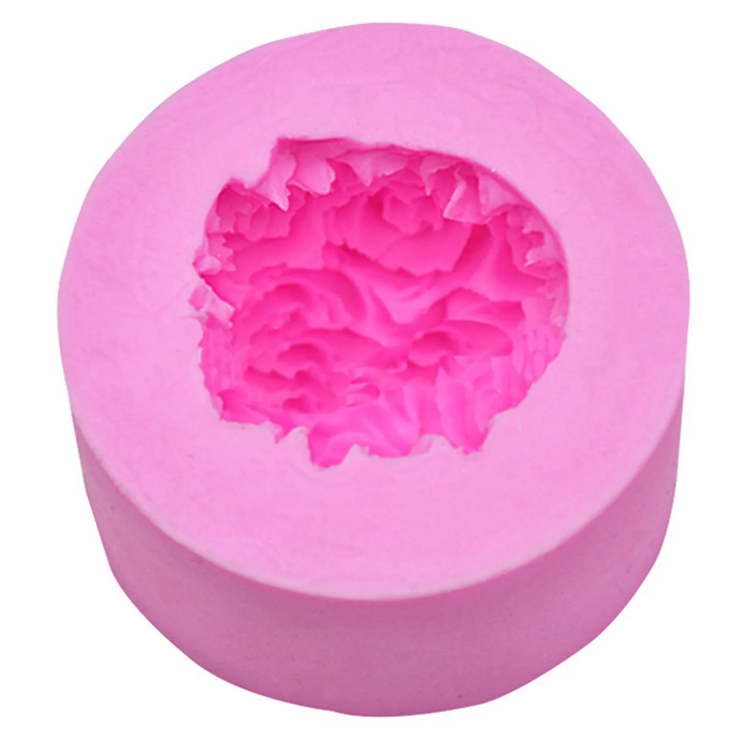 Силиконовая форма для шариков 3D в виде розы самостоятельного изготовления