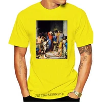 new jesus casting out money changers unisex t shirt slim fit tee shirt