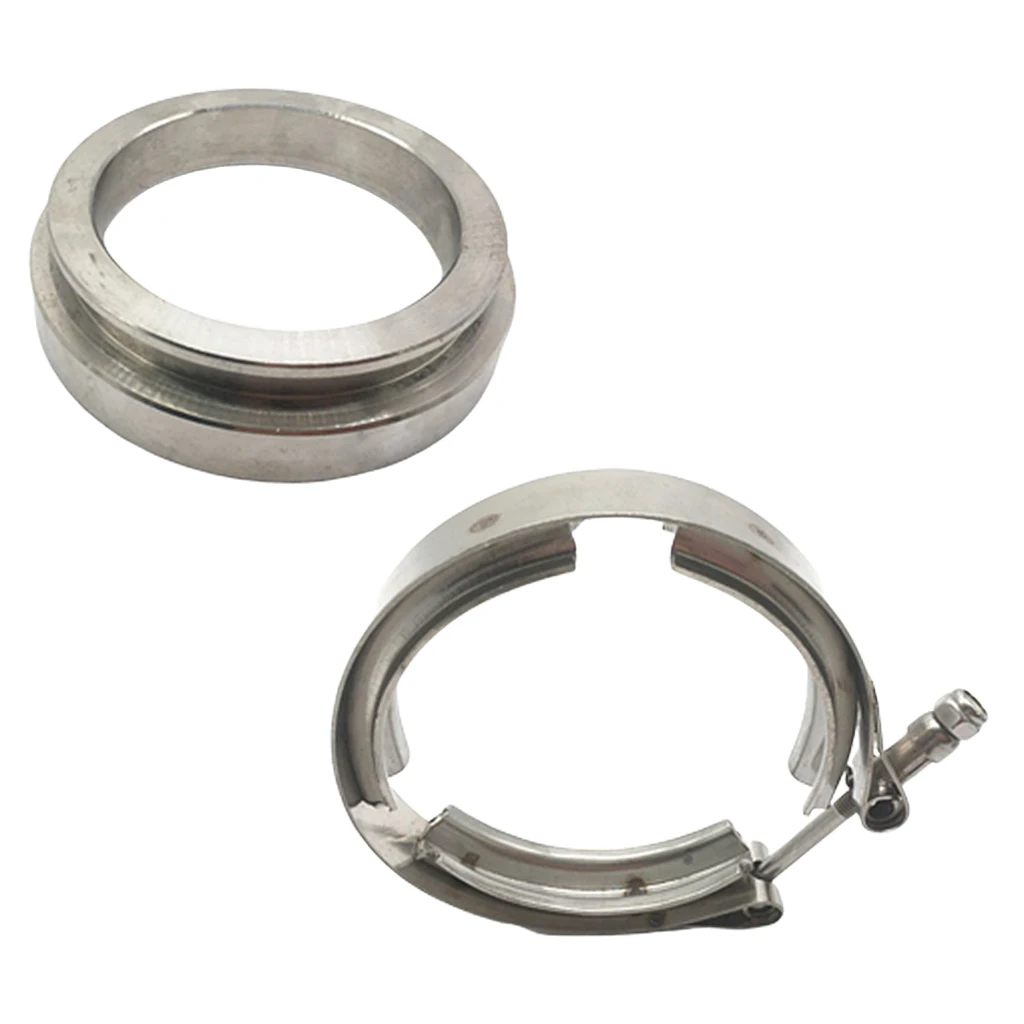 GT45 3.25&quot Exhuast Mild Steel V-band Clamps &amp Flange Assy Male Female Design | Автомобили и мотоциклы