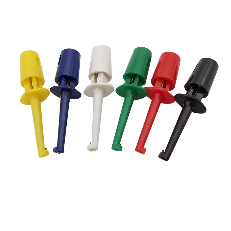 10 шт. 42 мм одиночный тестовый крючок щуп для электронного тестирования IC Grabber