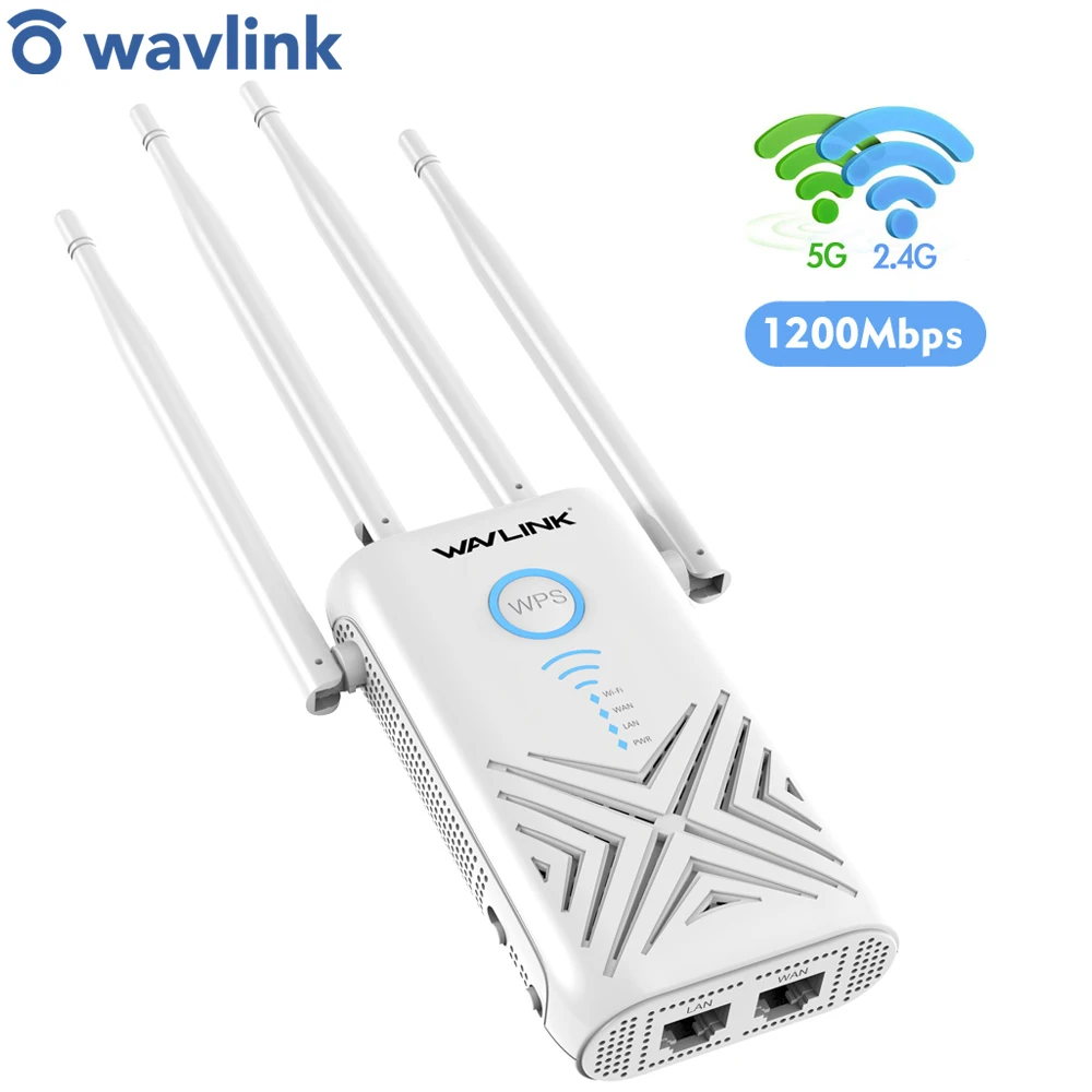 

Wavlink Wireless High Power 2.4 5Ghz 1200Mbps Wi-fi Router/Repeater/Access Point WiFi Range Extender Wifi Booster Repetidor Wifi