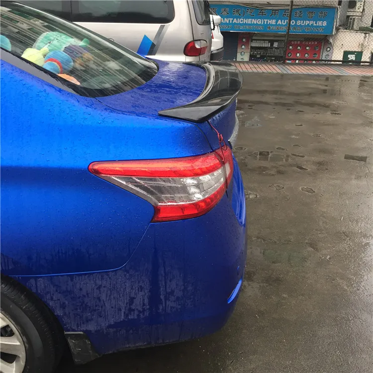 Спойлер для Nissan Sentra увеличенный спойлер из АБС-материала заднего крыла