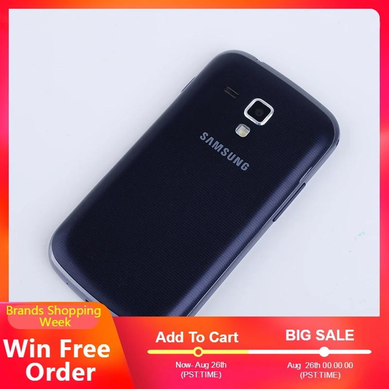 Оригинальный разблокированный samsung Galaxy S Duos S7562 мобильные телефоны 4 0 ''экран 3g