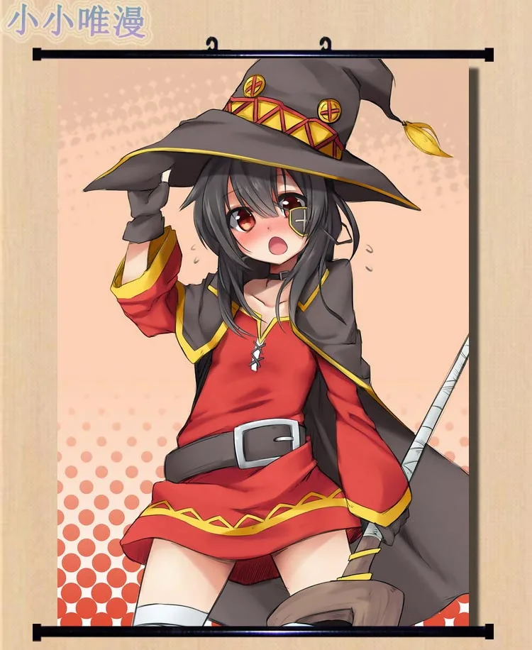 

Coscase японские декоративные картины аниме коносуба: благословение Бога на этот чудесный мир! Декоративный настенный постер Megumin