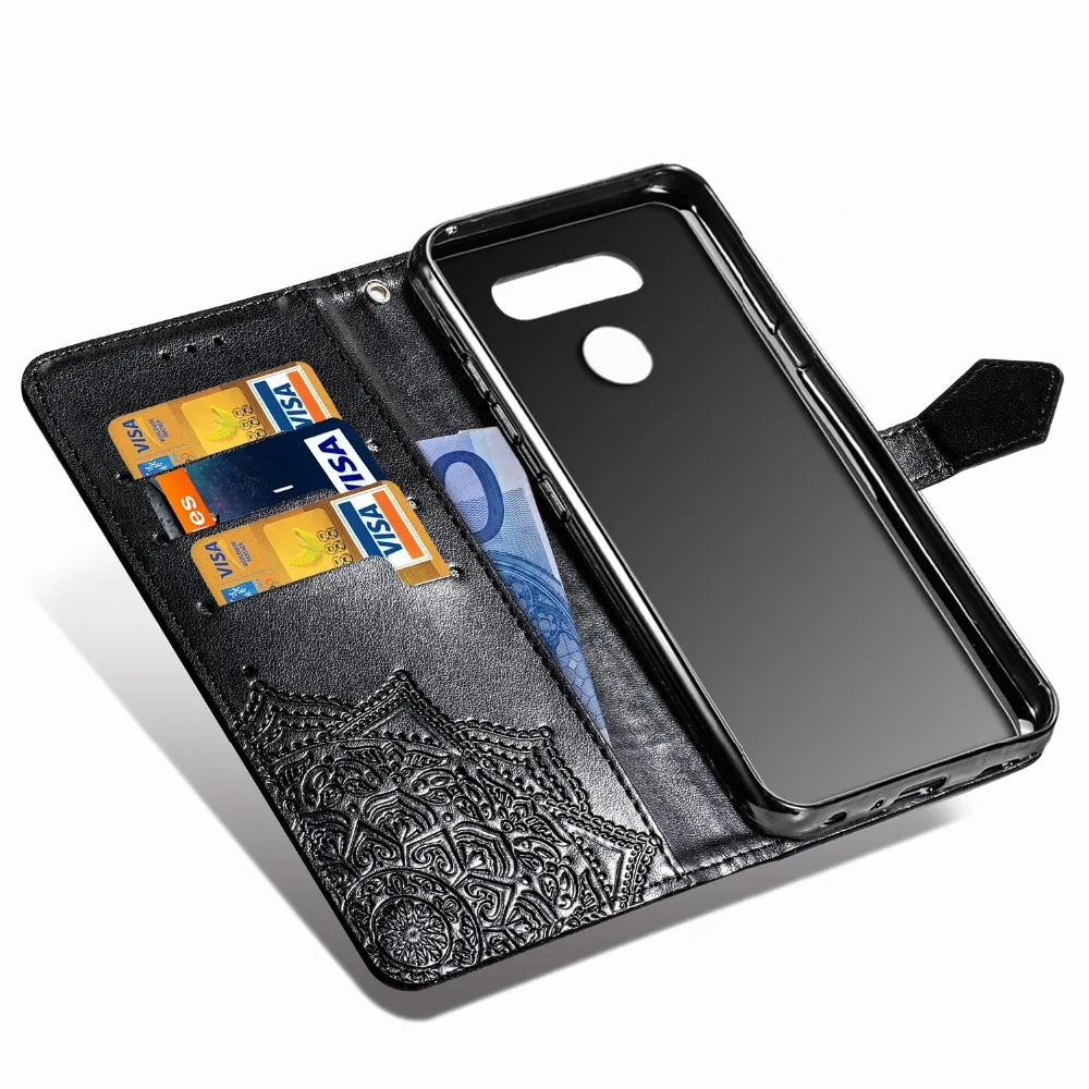 Роскошный чехол-книжка из искусственной кожи для LG LV3 LV5 LV7 K11 K30 K40 K50 Q60 LG Stylo 4 Stylo 5 Q Stylo