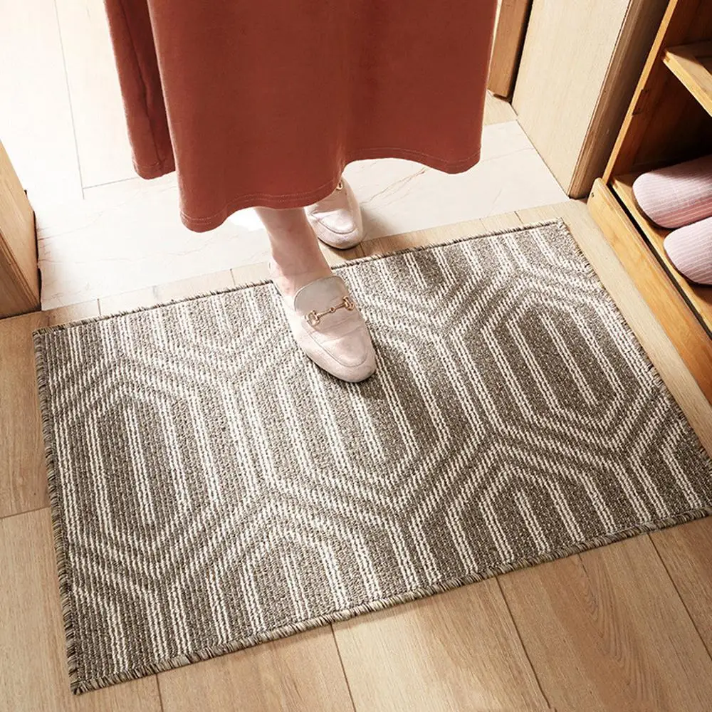 Indoor Door Mat Non-Slip Dust Suction Entrance Carpet Floor 80x50cm antideslizante alfombra W@ | Дом и сад