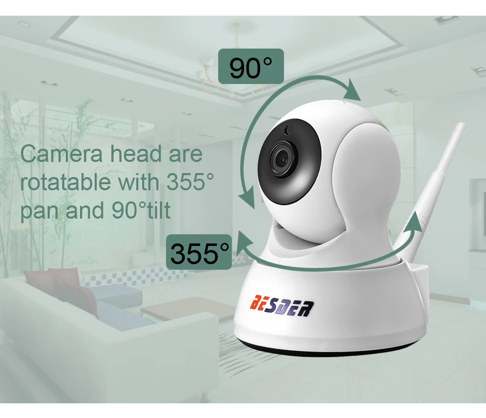 BESDER HD 720P ip камера беспроводная Wifi Wi Fi ночное видеонаблюдение безопасности CCTV сеть