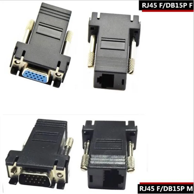 Подходит для сборки полный революционный адаптер DB15Pin RJ45 материнского